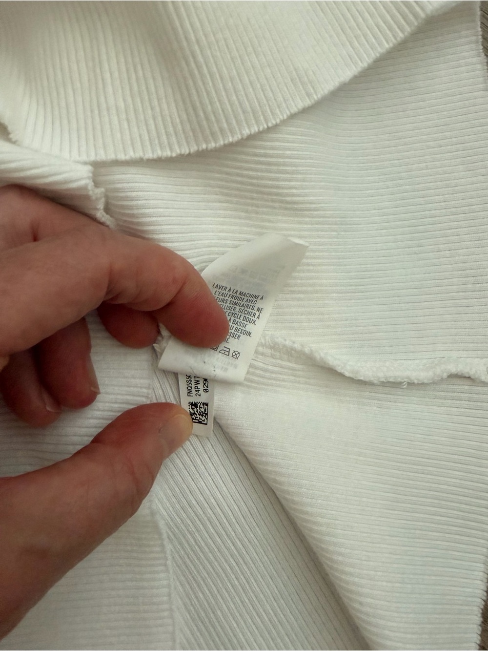 Aerie Women’s White Ribbed Henley Tank Top Size M - Picture 10 of 11